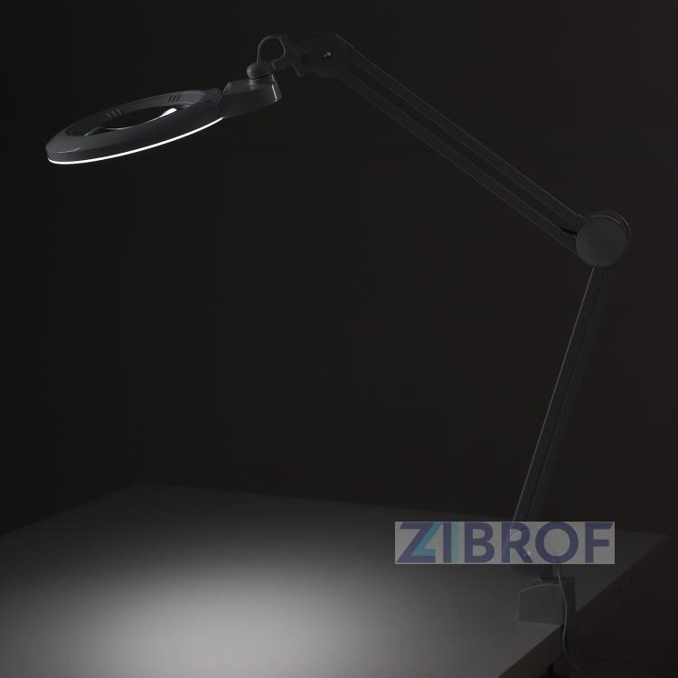 Лампа-лупа бестенвая с РУ 9006LED (9006LED-D-150)