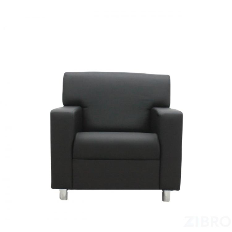 Кресло офисное Клерк 3 Размер: 84 х 80 см, черный Ecotex 3001