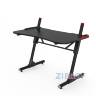 Стол геймерский компьютерный игровой для геймеров TopChairs Storm LED черный