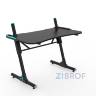 Стол геймерский компьютерный игровой для геймеров TopChairs Storm LED черный