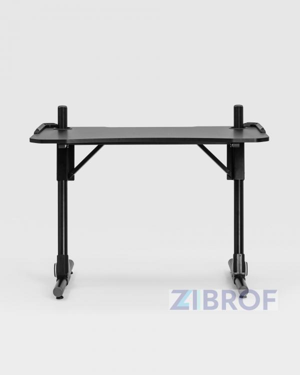 Стол геймерский компьютерный игровой для геймеров TopChairs Storm LED черный