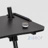 Стол геймерский компьютерный игровой для геймеров TopChairs Storm LED черный