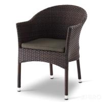 Кресло из искусственного ротанга - WS-2907B/Brown