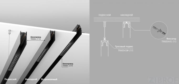 Шинопровод Technical TRX004-221B