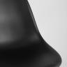 Стул Eames DSW черный пластиковый, сталь, натуральный массив бука, 4 шт.