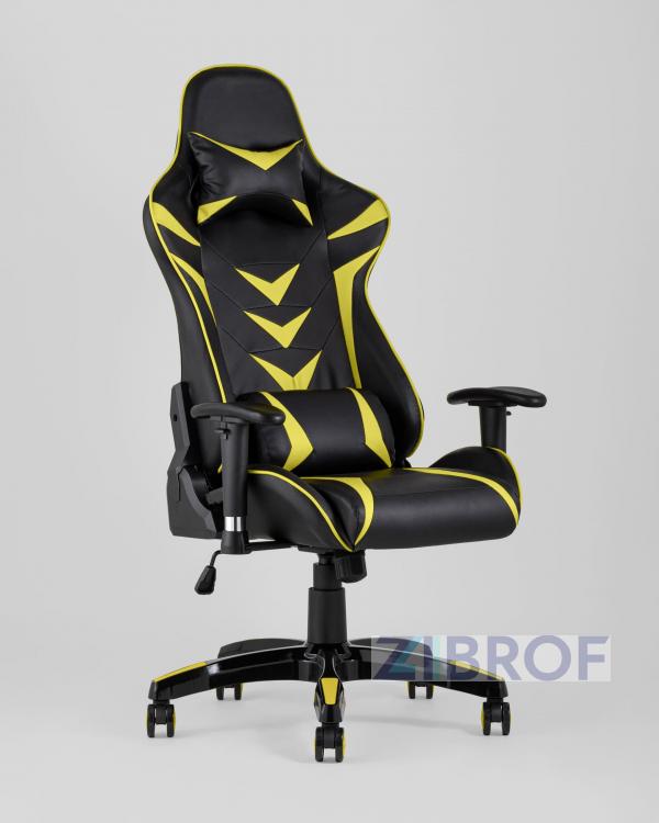 компьютерное TopChairs Corvette желтое геймерское