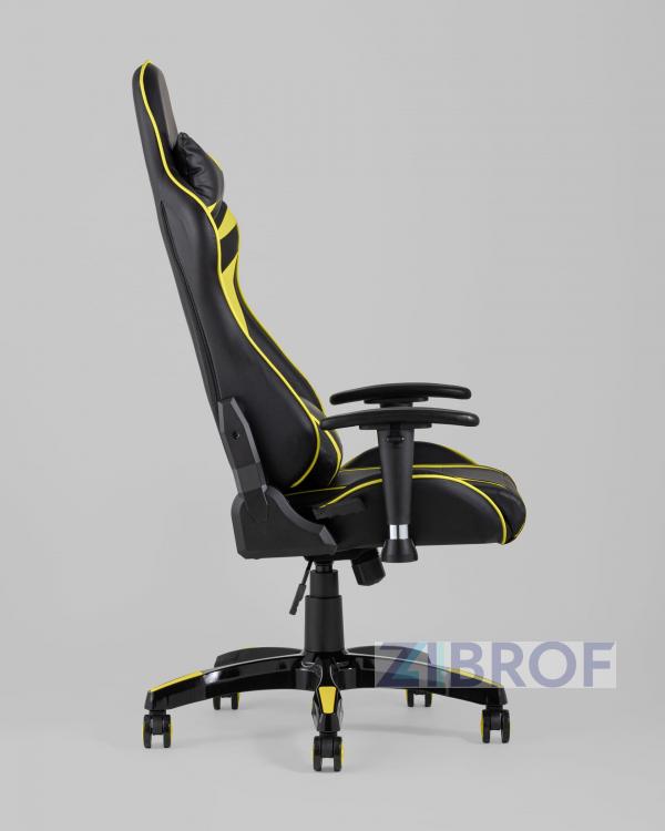 компьютерное TopChairs Corvette желтое геймерское