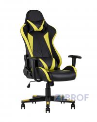 Компьютерное кресло TopChairs Gallardo желтое геймерское