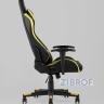 Компьютерное кресло TopChairs Gallardo желтое геймерское