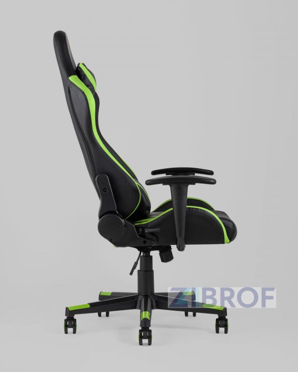Компьютерное кресло TopChairs Gallardo зеленое геймерское