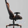 Компьютерное кресло TopChairs Gallardo оранжевое геймерское
