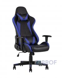 Компьютерное кресло TopChairs Gallardo синее геймерское