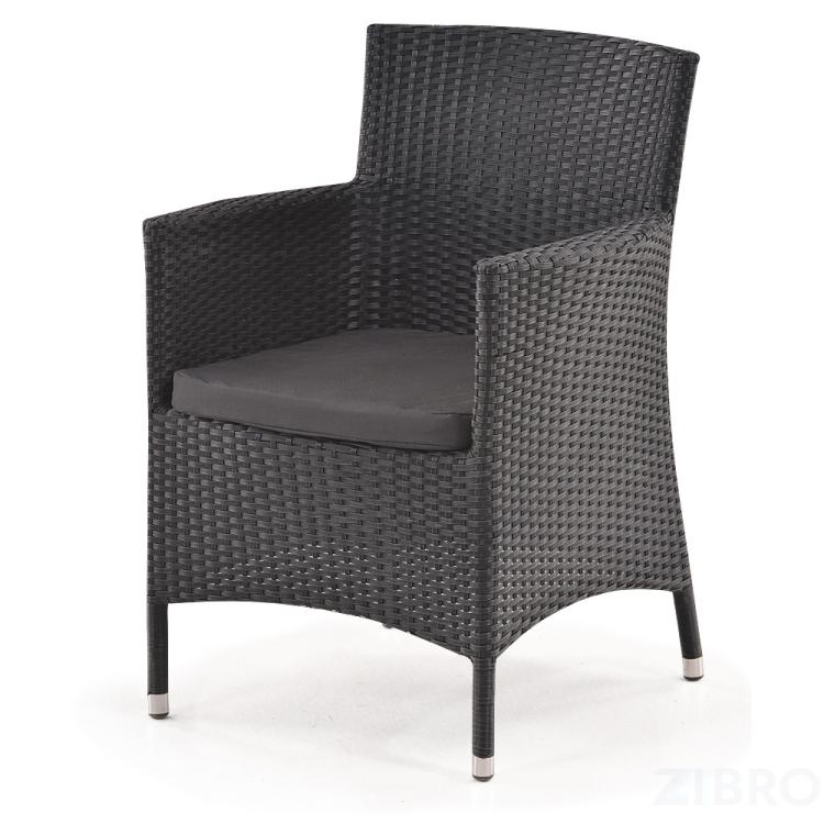Комплект мебели из искусственного ротанга - Palermo black