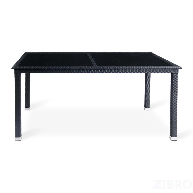 Комплект мебели из искусственного ротанга - Palermo black