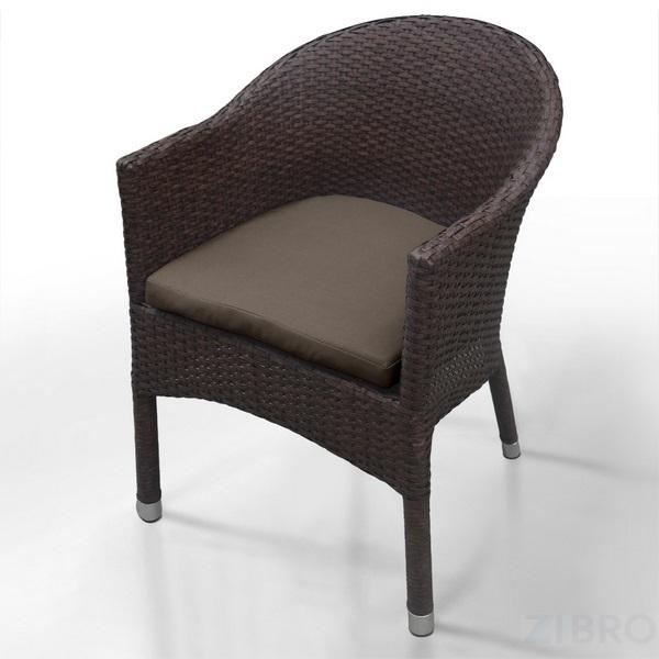 Кресло из иск. ротанга WS2907B Brown