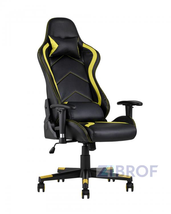 компьютерное TopChairs Cayenne желтое геймерское
