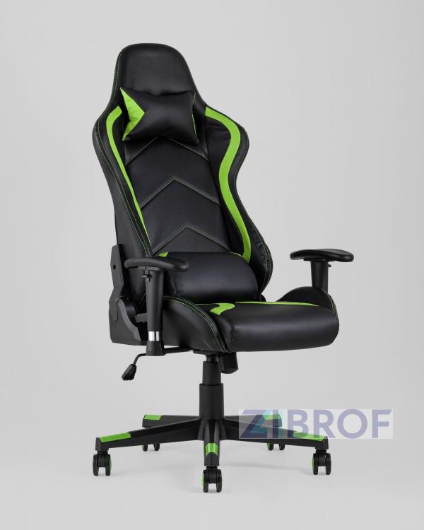 компьютерное TopChairs Cayenne зеленое геймерское