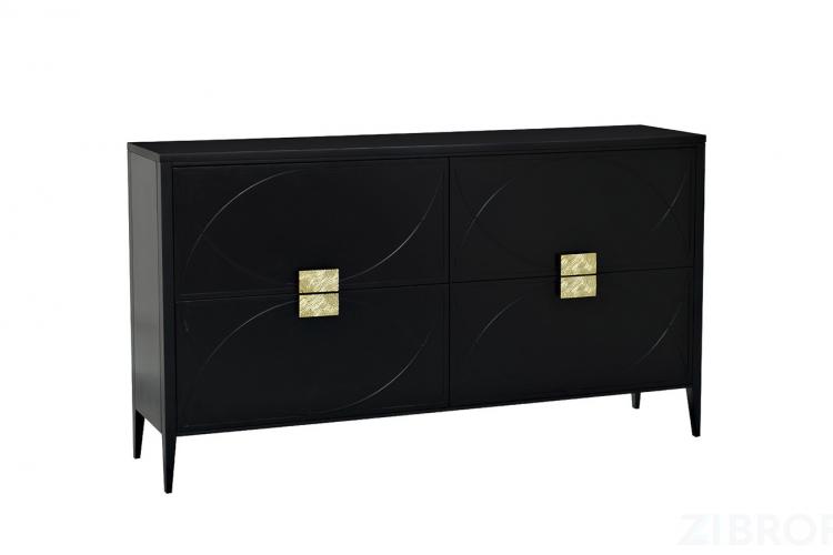 98BP-GD01KOMD-CHERN Комод черный 160*90*40см