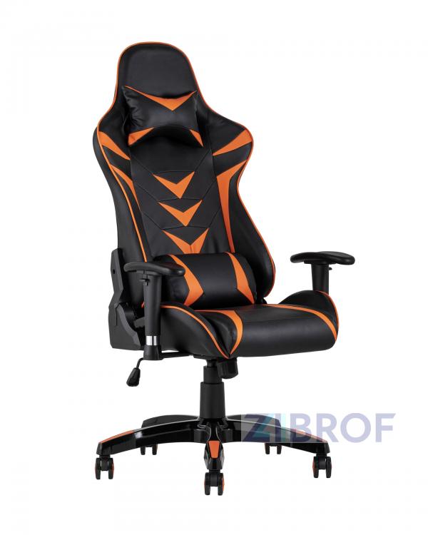 компьютерное TopChairs Corvette оранжевое геймерское