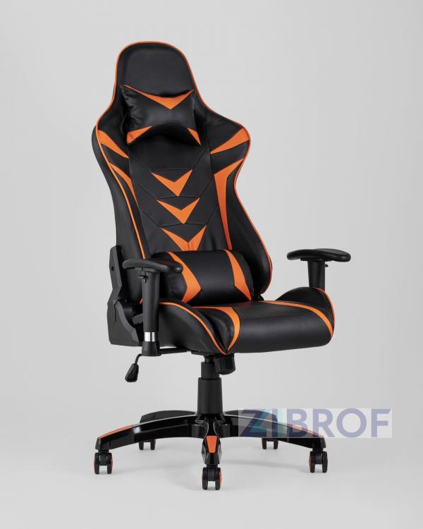 компьютерное TopChairs Corvette оранжевое геймерское