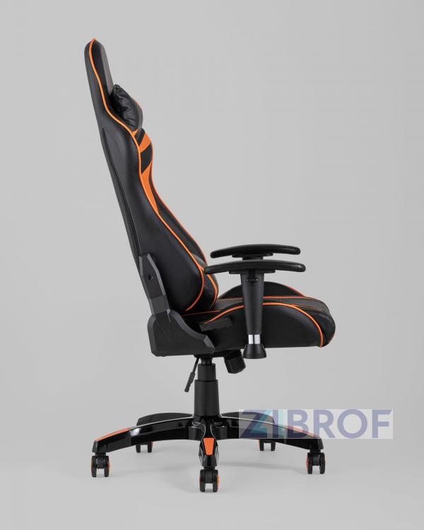 компьютерное TopChairs Corvette оранжевое геймерское