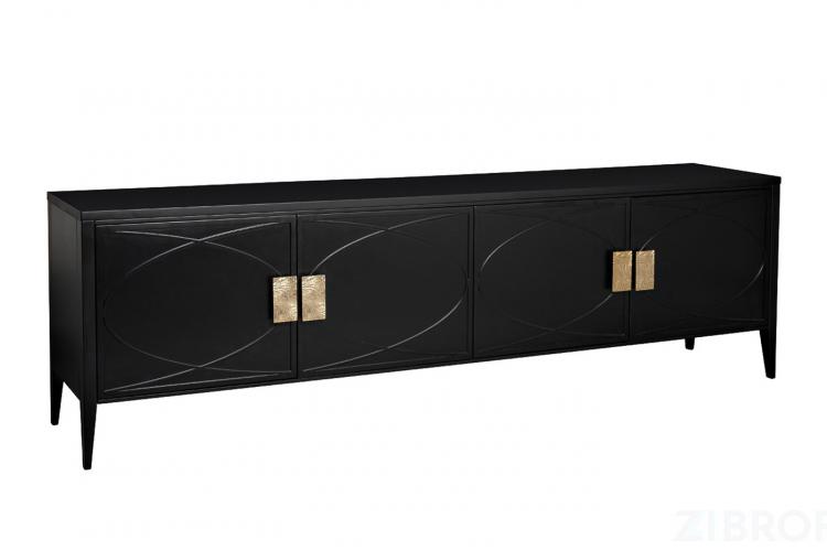 98BP-GD01TUMB-CHERN Тумба под TV черная 200*60*40см
