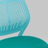 Компьютерное кресло детское Анна бирюзовый обивка сетка текстиль спинка пластик крестовина металл пластик механизм р