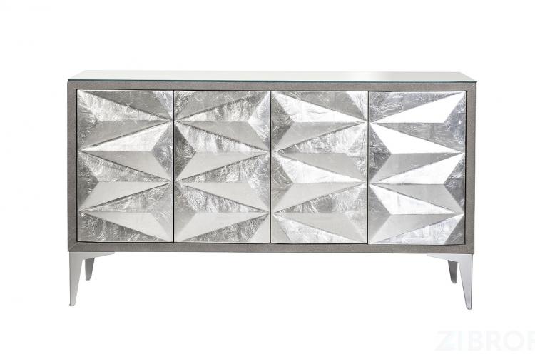 ART-2927-S Комод с рельефным фасадом,отделка под ската 163*41*90