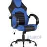 компьютерное TopChairs Racer Midi черно-синее геймерское