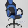 компьютерное TopChairs Racer Midi черно-синее геймерское