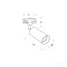 Трековый светильник Technical TR028-3-GU10-MG