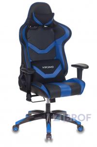 Игровое кресло Кресло игровое Бюрократ CH-772N/BL+BLUE две подушки черный/синий искусственная кожа (пластик чер