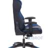 Игровое кресло Кресло игровое Бюрократ CH-772N/BL+BLUE две подушки черный/синий искусственная кожа (пластик чер