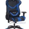 Игровое кресло Кресло игровое Бюрократ CH-772N/BL+BLUE две подушки черный/синий искусственная кожа (пластик чер