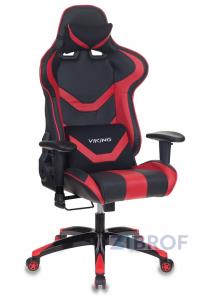Игровое кресло Кресло игровое Бюрократ CH-772N/BL+RED две подушки черный/красный искусственная кожа (пластик че