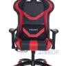 Игровое кресло Кресло игровое Бюрократ CH-772N/BL+RED две подушки черный/красный искусственная кожа (пластик че