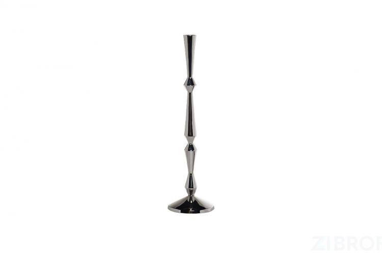 71PN-1521 Подсвечник металл. цвет серебро d11*41см