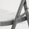 Стул складной пластиковый Кейт сталь, полиэтилен HDPE