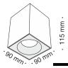 Потолочный светильник Technical C030CL-01B