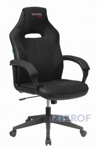 компьютерное игровое Бюрократ VIKING 3 AERO BLACK EDITION черный обивка экокожа/ткань крестовина