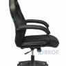 компьютерное игровое Бюрократ VIKING 3 AERO BLACK EDITION черный обивка экокожа/ткань крестовина