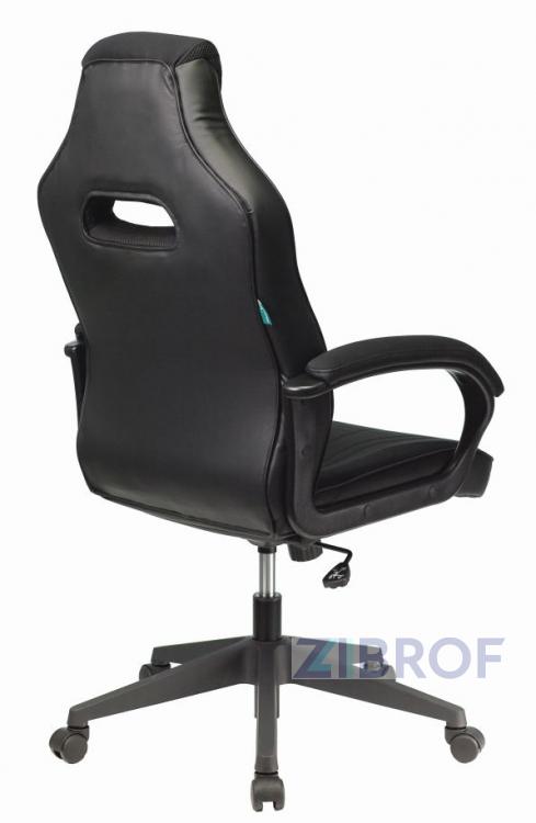 компьютерное игровое Бюрократ VIKING 3 AERO BLACK EDITION черный обивка экокожа/ткань крестовина