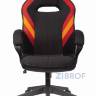 компьютерное игровое Бюрократ VIKING 3 AERO RED черный/красный обивка экокожа/ткань крестовина п