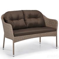 Диван из иск. ротанга S54B-W56 Light brown