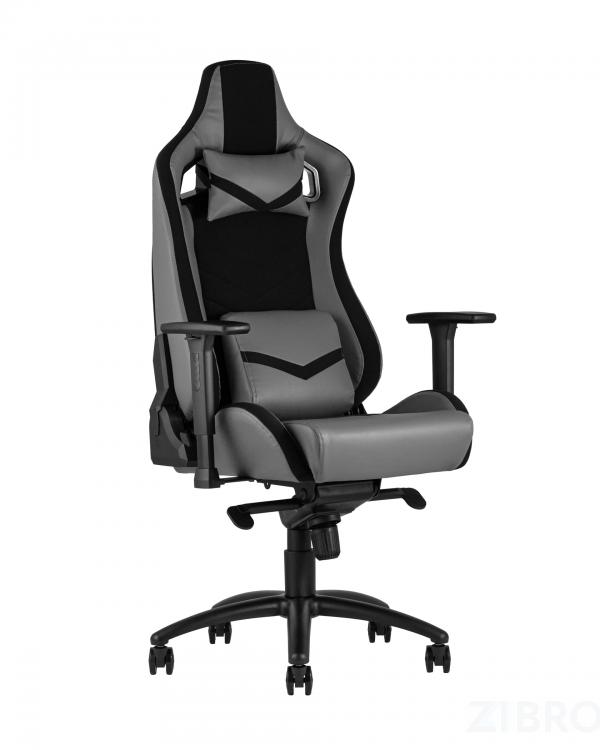 компьютерное TopChairs Racer Premium серое геймерское