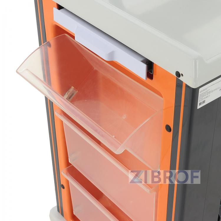 Тележка медицинская PET02 (ТМ-006АН-00)