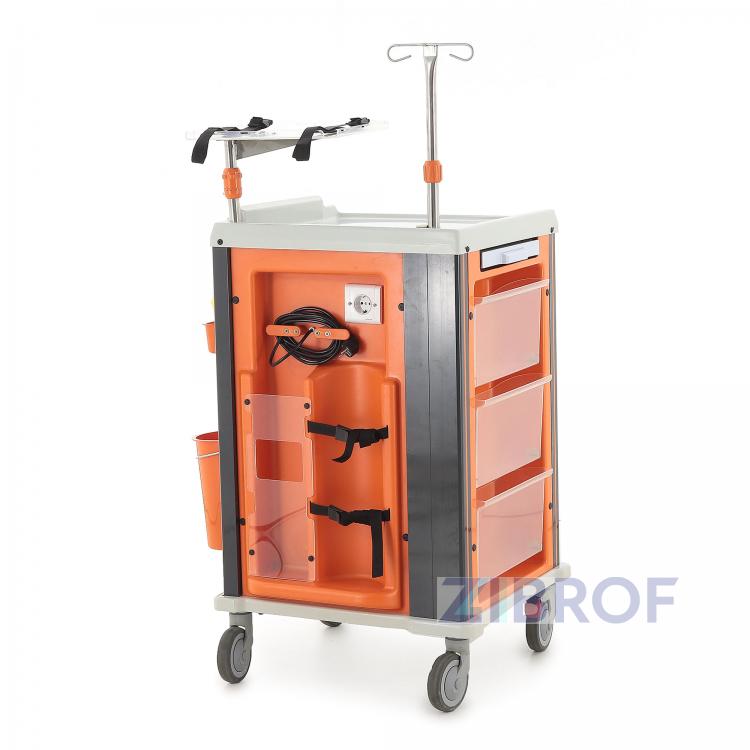 Тележка медицинская PET02 (ТМ-006АН-00)