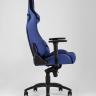 Игровое кресло компьютерное TopChairs Racer Premium синее геймерское