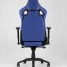 Игровое кресло компьютерное TopChairs Racer Premium синее геймерское