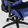 Игровое кресло компьютерное TopChairs Racer Premium синее геймерское